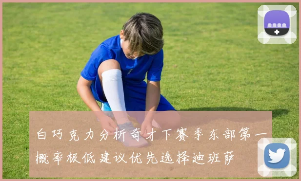白巧克力分析奇才下赛季东部第一概率极低建议优先选择迪班萨
